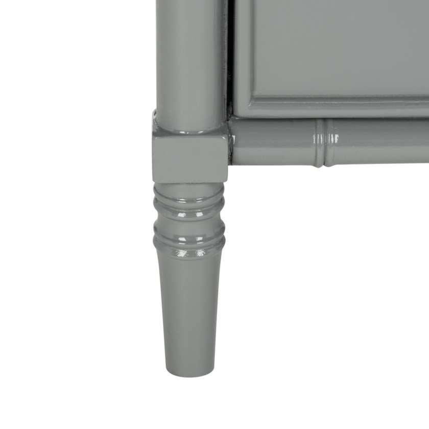 Safavieh Mina Modern Coastal 3 Drawer 25" H Bamboo Nightstand | Nightstands | Modishstore - 3