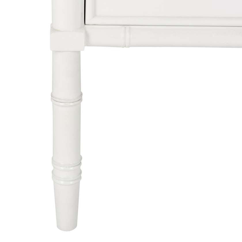 Safavieh Mina Modern Coastal 2 Drawer 25" H Bamboo Nightstand | Nightstands | Modishstore - 4