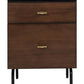 Safavieh Genevieve 2 Drawer Nightstand | Nightstands | Modishstore - 1