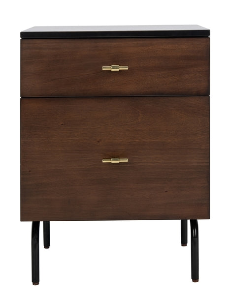 Safavieh Genevieve 2 Drawer Nightstand | Nightstands | Modishstore - 1