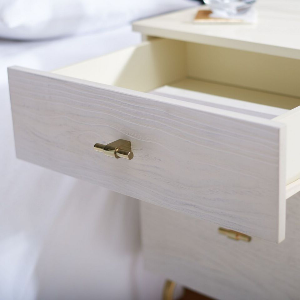 Safavieh Genevieve 2 Drawer Nightstand | Nightstands | Modishstore - 8