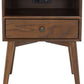 Safavieh Scully Nightstand W/ Usb - Oak | Nightstands | Modishstore - 2