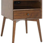 Safavieh Scully Nightstand W/ Usb - Oak | Nightstands | Modishstore