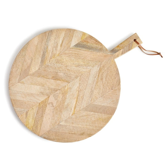 Napa Home & Garden Marquetry Round Serving Board | Cutting & Serving Boards | Modishstore