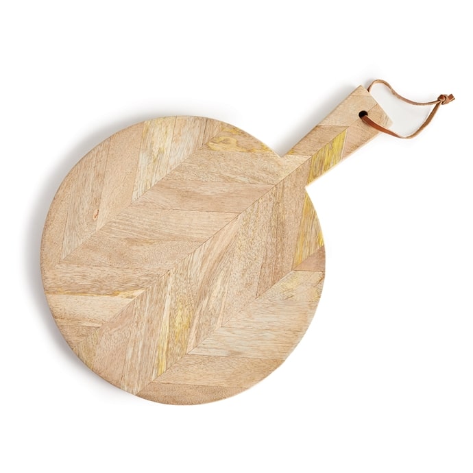 Napa Home & Garden Marquetry Round Serving Board | Cutting & Serving Boards | Modishstore - 2