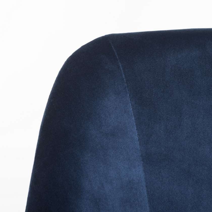 Safavieh Adrienne Velvet Chrome Leg Swivel Office Chair | Office Chairs | Modishstore - 3