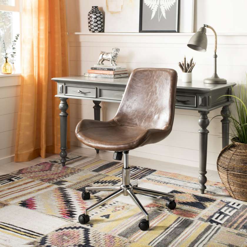 Safavieh Fletcher Swivel Office Chair | Office Chairs | Modishstore - 2