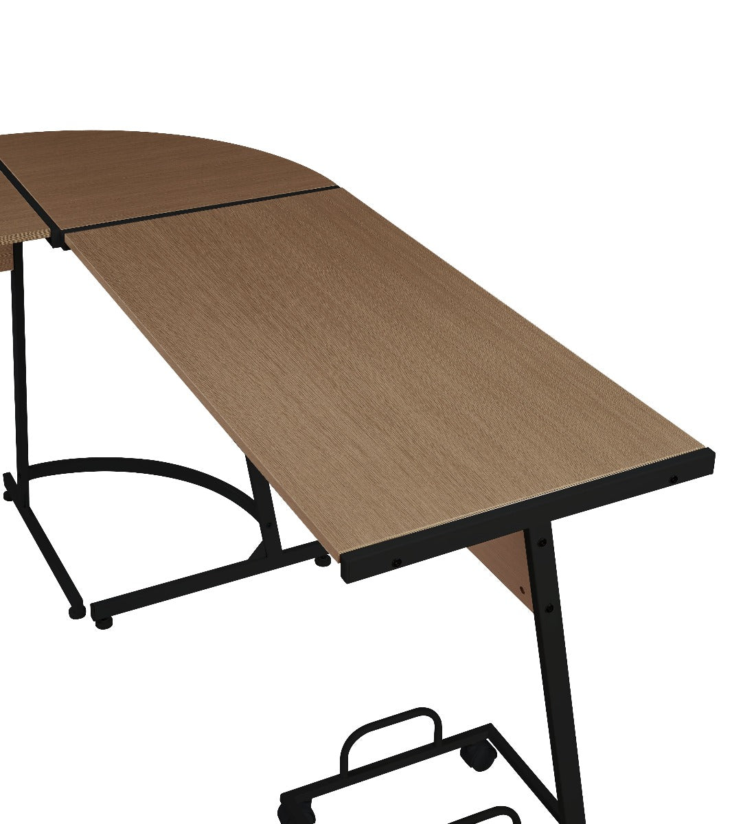 ACME Dazenus Computer Desk, Black Finish - OF00044 By Acme Furniture | Desks | Modishstore - 3