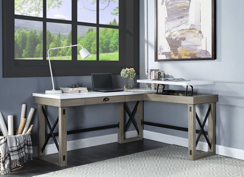 Talmar Writing Desk By Acme Furniture | Desks | Modishstore - 7
