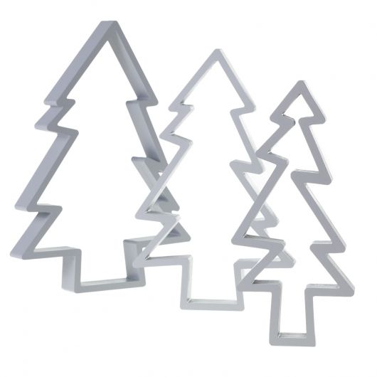 Offbeat Christmas Tree Set Of 3 By Accent Decor | Christmas Trees | Modishstore - 4