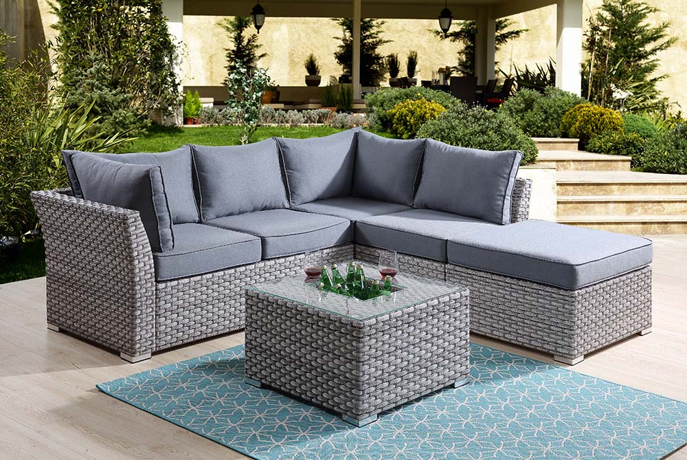 Laurance Patio Set By Acme Furniture | Outdoor Sofas, Loveseats & Sectionals | Modishstore