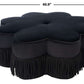 Safavieh Tanith Flower Ottoman | Ottomans | Modishstore - 3