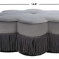 Safavieh Tanith Flower Ottoman | Ottomans | Modishstore - 3