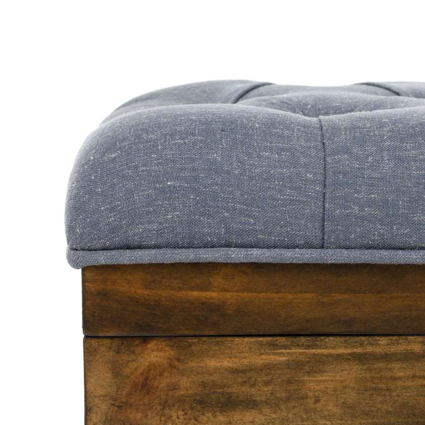 Safavieh Liam Tufted Cocktail Ottoman | Ottomans | Modishstore - 4