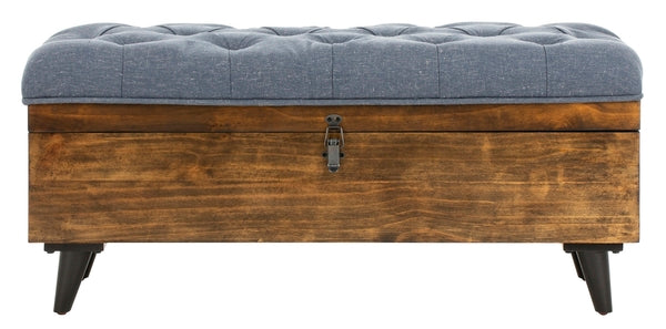 Safavieh Liam Tufted Cocktail Ottoman | Ottomans | Modishstore - 1