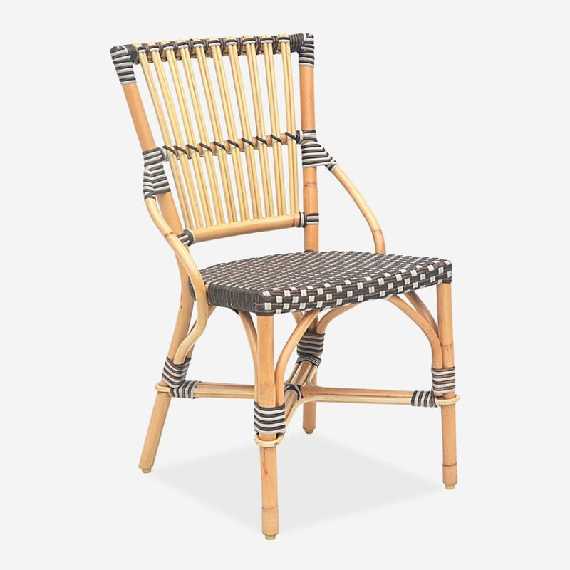 Ria Bistro Outdoor Synthetic Rattan Set of 2 by Jeffan | Outdoor Chairs | Modishstore