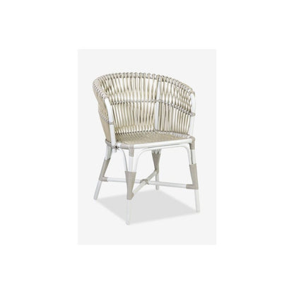 St. Martin Outdoor Round Rattan Synthetic Back Occasional Chair by Jeffan | Outdoor Chairs | Modishstore - 7