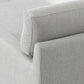 Divani Casa Paraiso - Modern RAF White Fabric Sectional Sofa-5