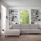 Divani Casa Paraiso - Modern LAF Fabric Grey Sectional Sofa | Sofas |   Modishstore 