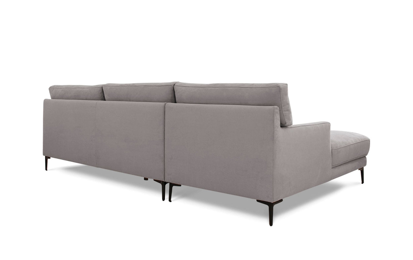 Divani Casa Paraiso - Modern LAF Fabric Grey Sectional Sofa | Sofas |   Modishstore  - 3