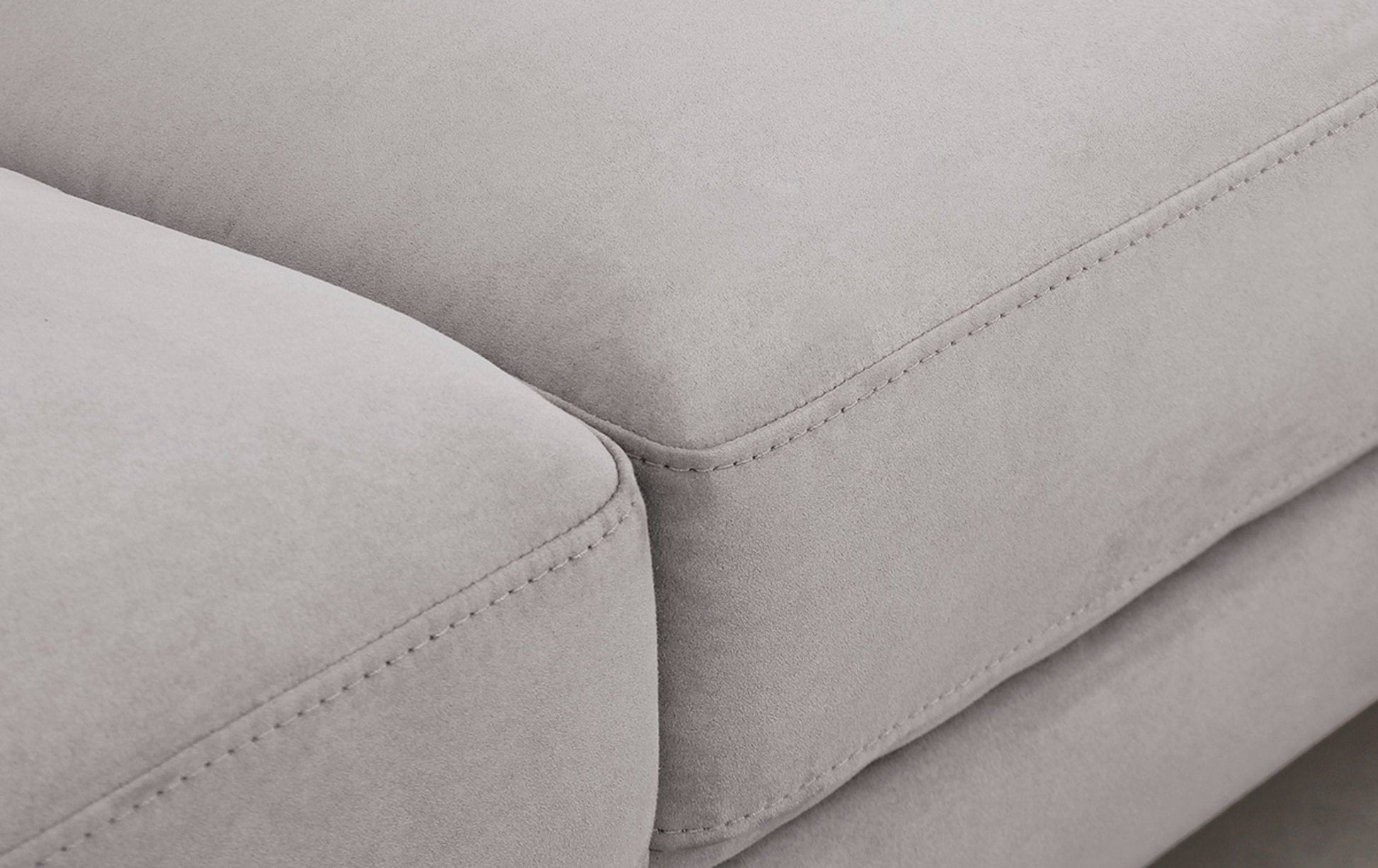 Divani Casa Paraiso - Modern LAF Fabric Grey Sectional Sofa | Sofas |   Modishstore  - 5
