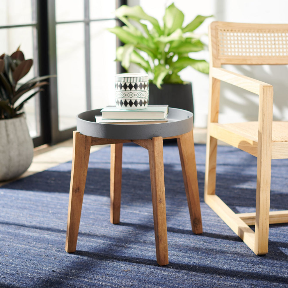 Safavieh Menria Side Table | Outdoor Tables | Modishstore - 1