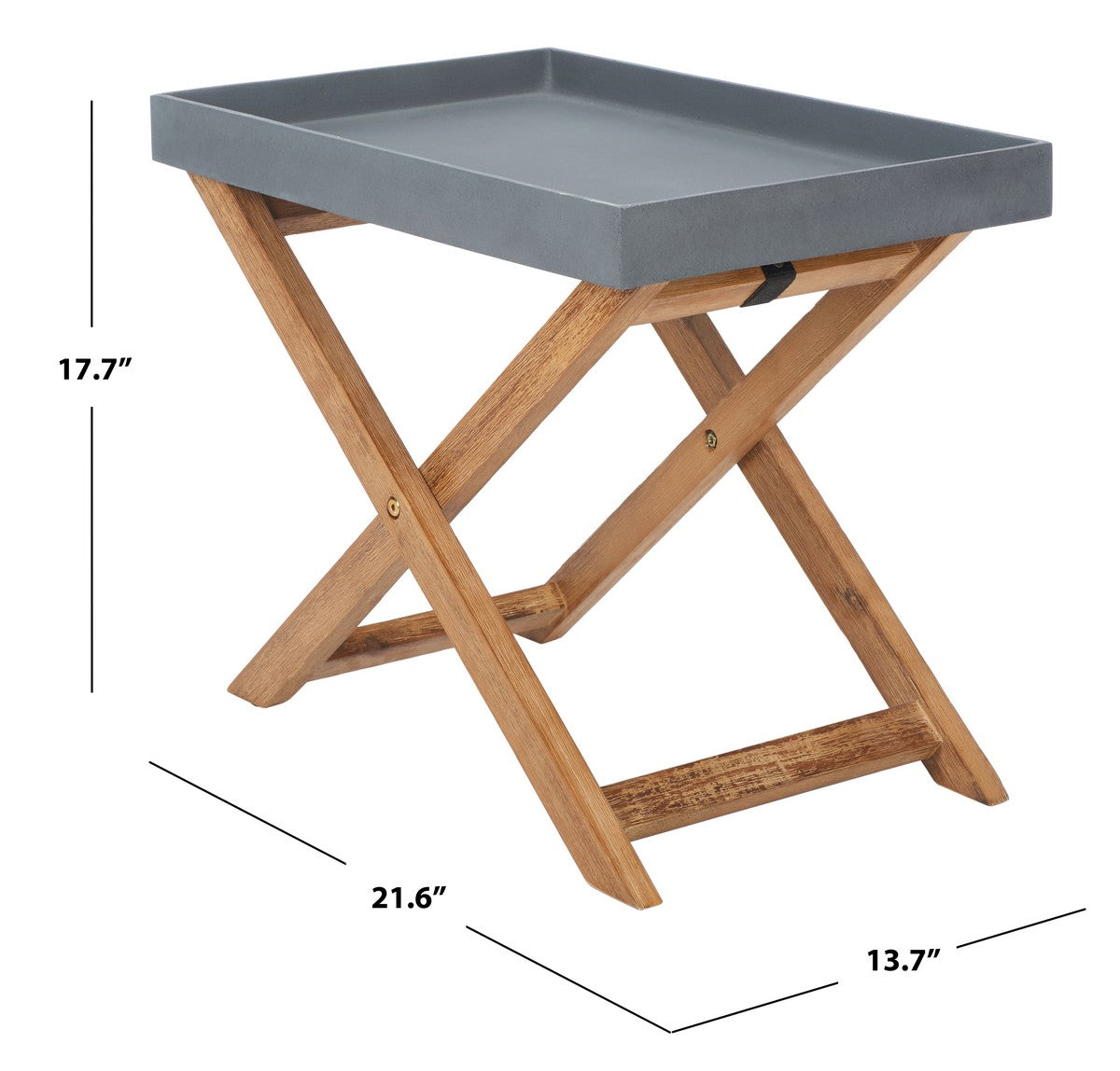 Safavieh Alten Side Table | Outdoor Tables | Modishstore - 2