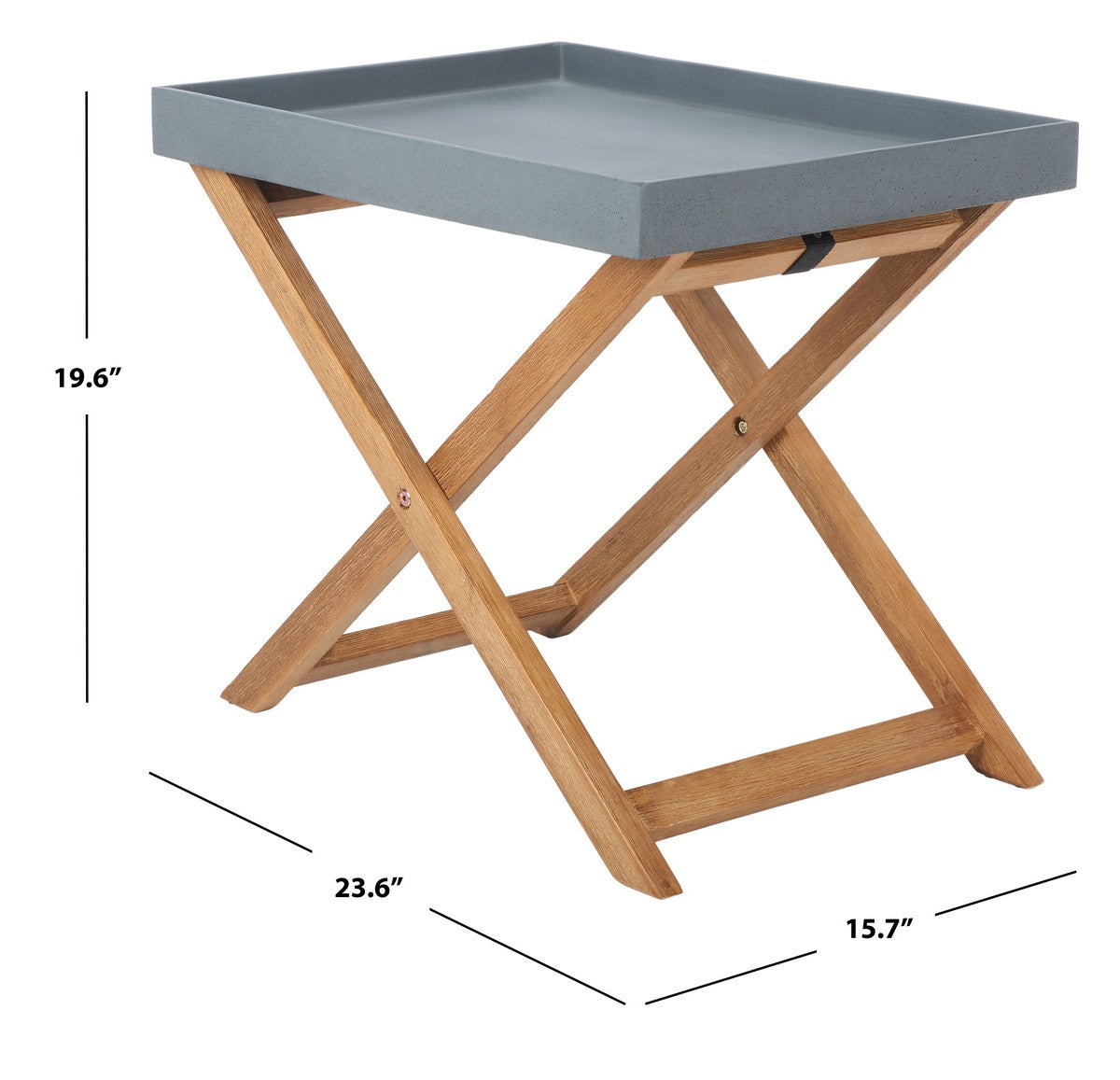 Safavieh Terance Side Table | Outdoor Tables | Modishstore - 4