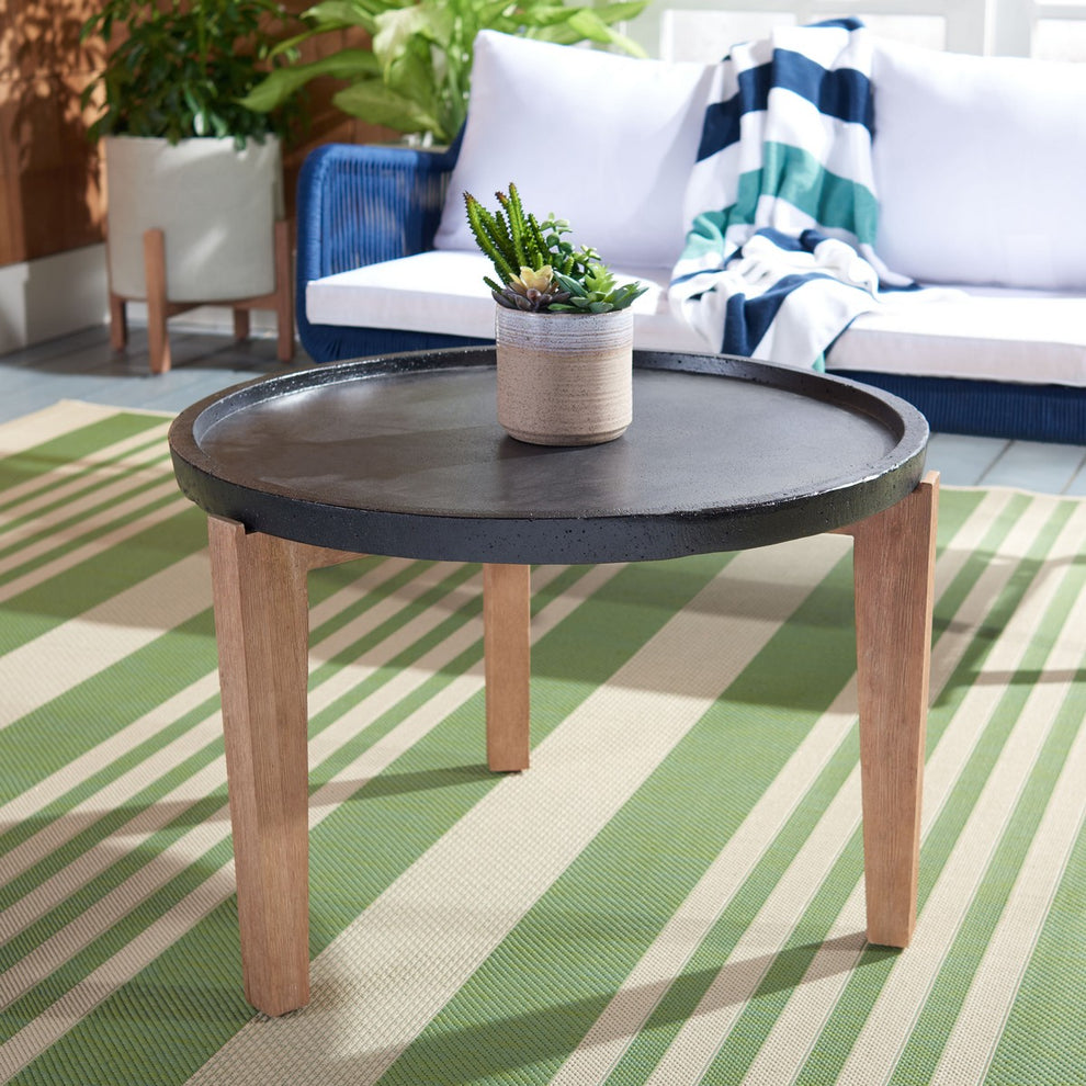 Safavieh Valton Side Table | Outdoor Tables | Modishstore - 1