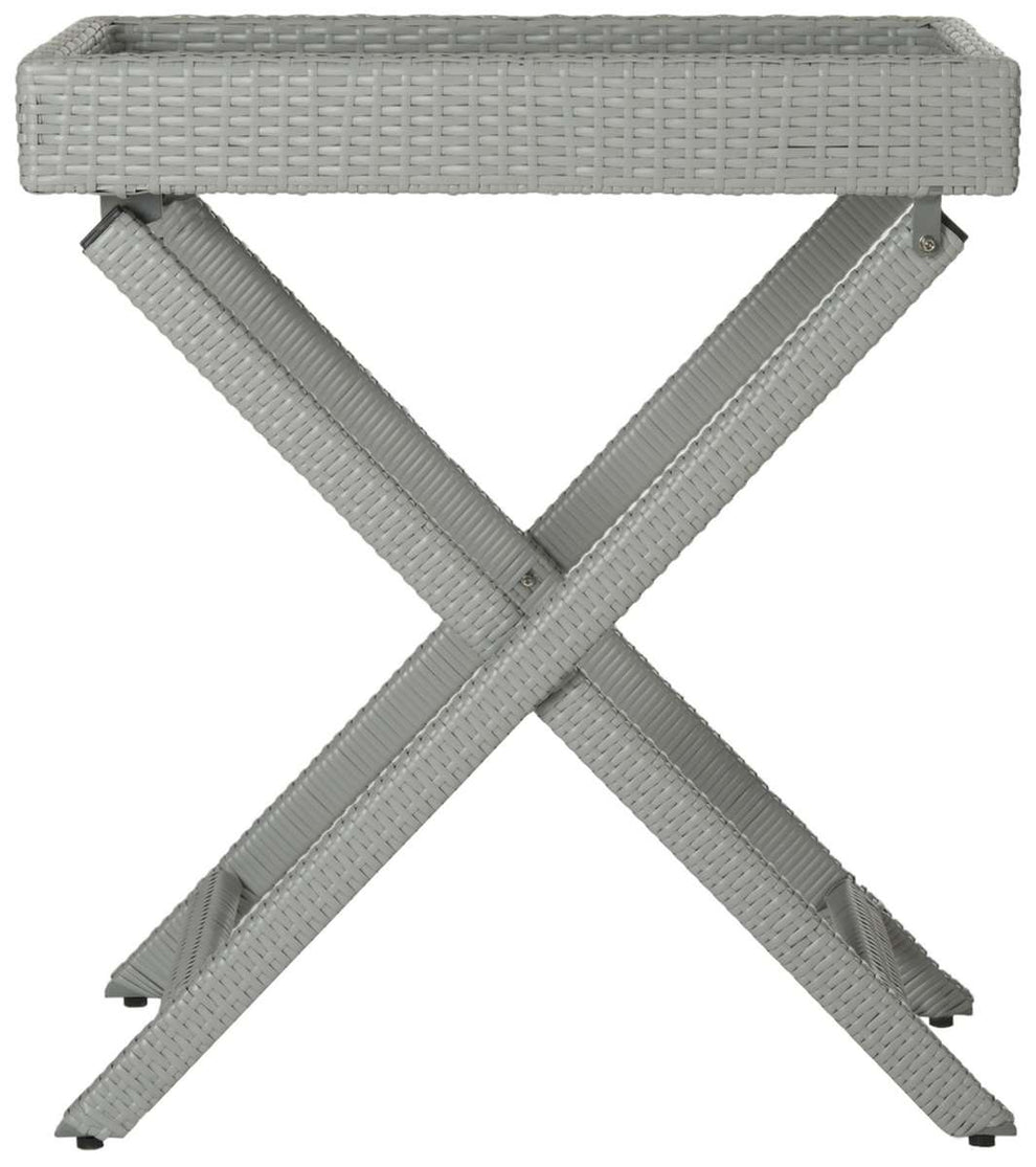 Safavieh Bardia Folding Tray Table | Outdoor Tables | Modishstore - 2