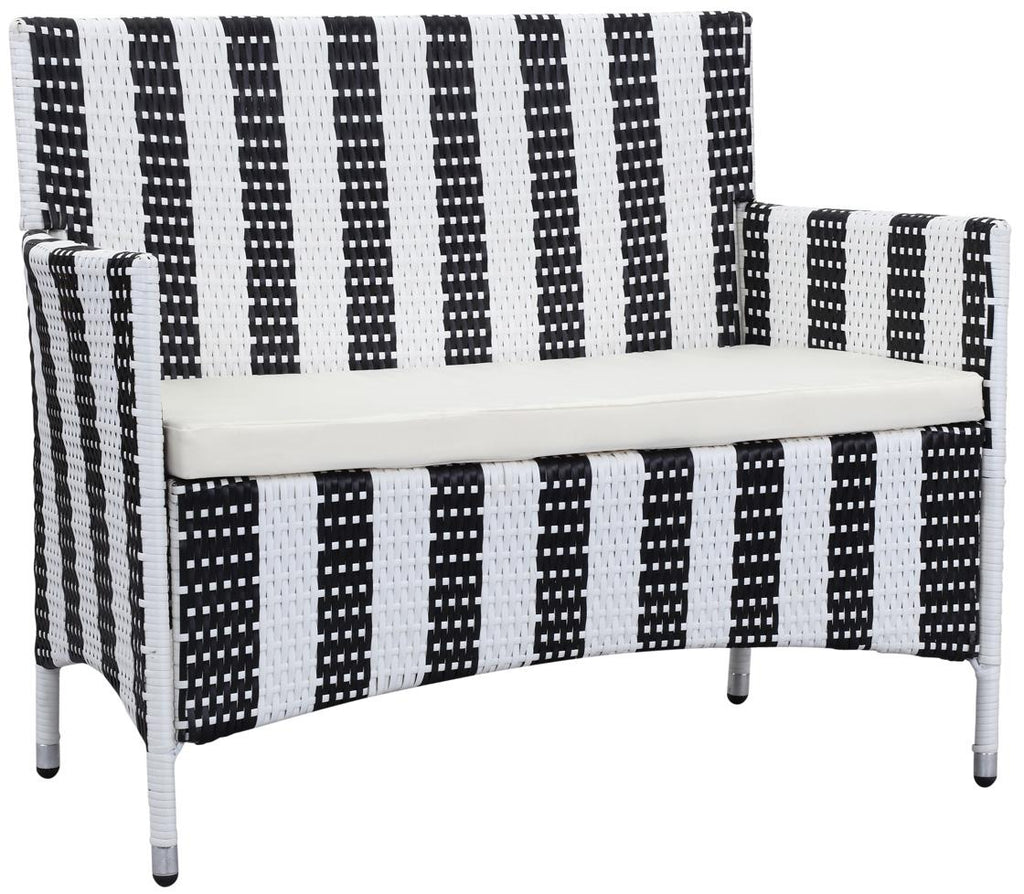 Safavieh Figueroa 4 Pc Outdoor Set | Outdoor Sofas, Loveseats & Sectionals | Modishstore - 2