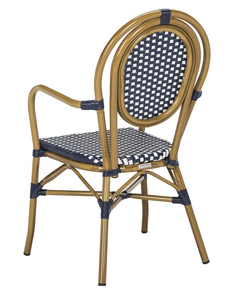 Safavieh Rosen French Bistro  Arm Chair | Outdoor Chairs | Modishstore - 6