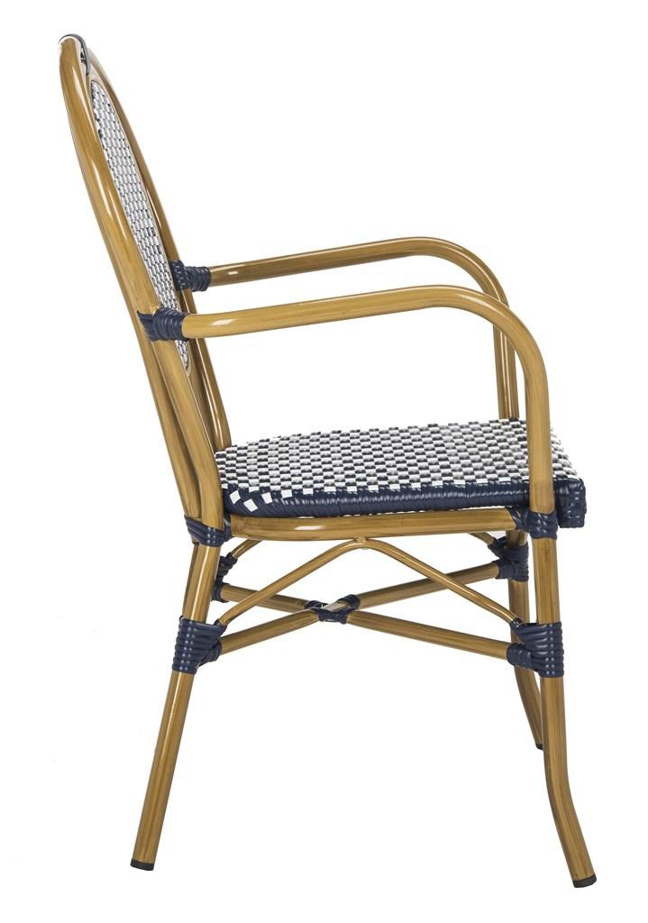 Safavieh Rosen French Bistro  Arm Chair | Outdoor Chairs | Modishstore - 5