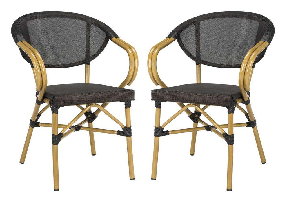 Safavieh Burke  Arm Chair | Outdoor Chairs | Modishstore - 2