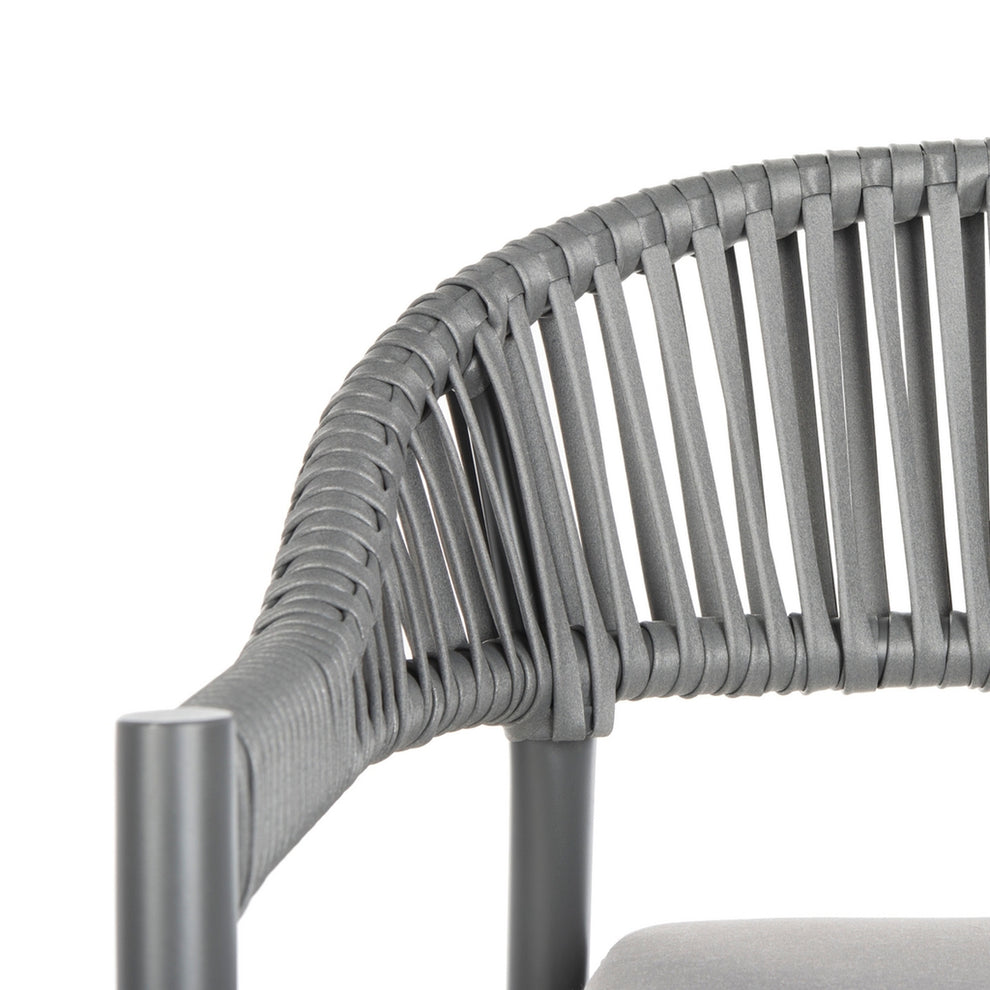 Safavieh Greer Stackable Rope Chair | Outdoor Chairs | Modishstore - 4