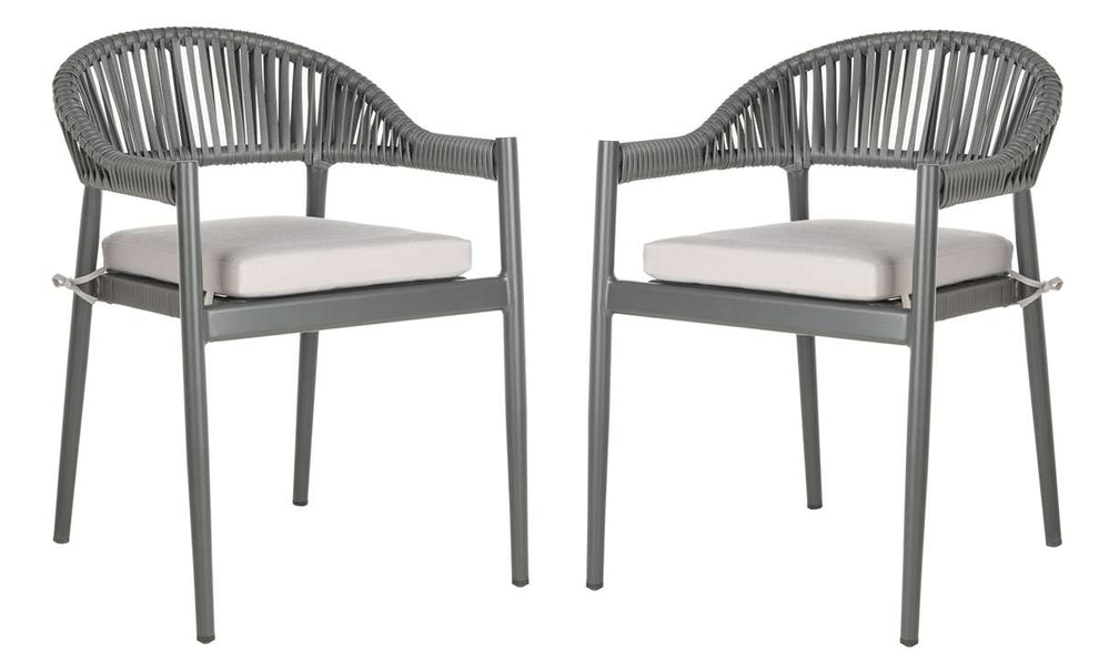 Safavieh Greer Stackable Rope Chair | Outdoor Chairs | Modishstore - 2