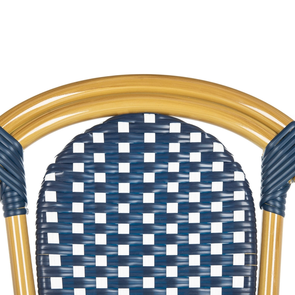 Safavieh Lenda French Stackable Bistro Chair | Outdoor Chairs | Modishstore - 4