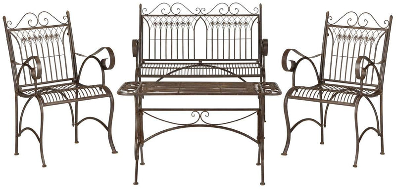 Safavieh Leah 4 Piece Set | Outdoor Patio |  Modishstore  - 2