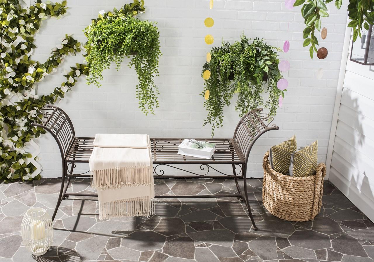 Safavieh Hadley Bench | Outdoor Stools & Benches | Modishstore - 5