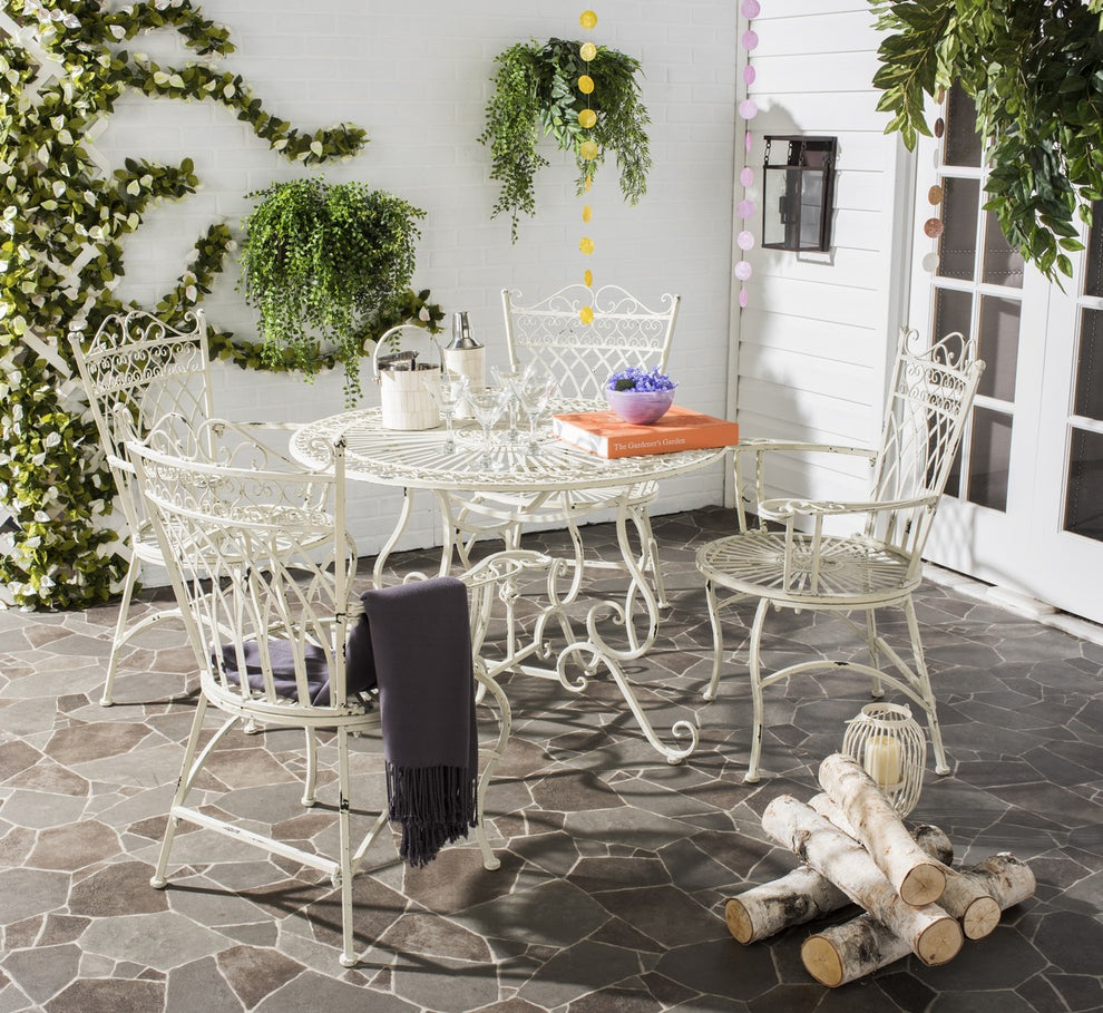 Safavieh Thessaly 5 Piece Set | Outdoor Dining Sets | Modishstore - 1