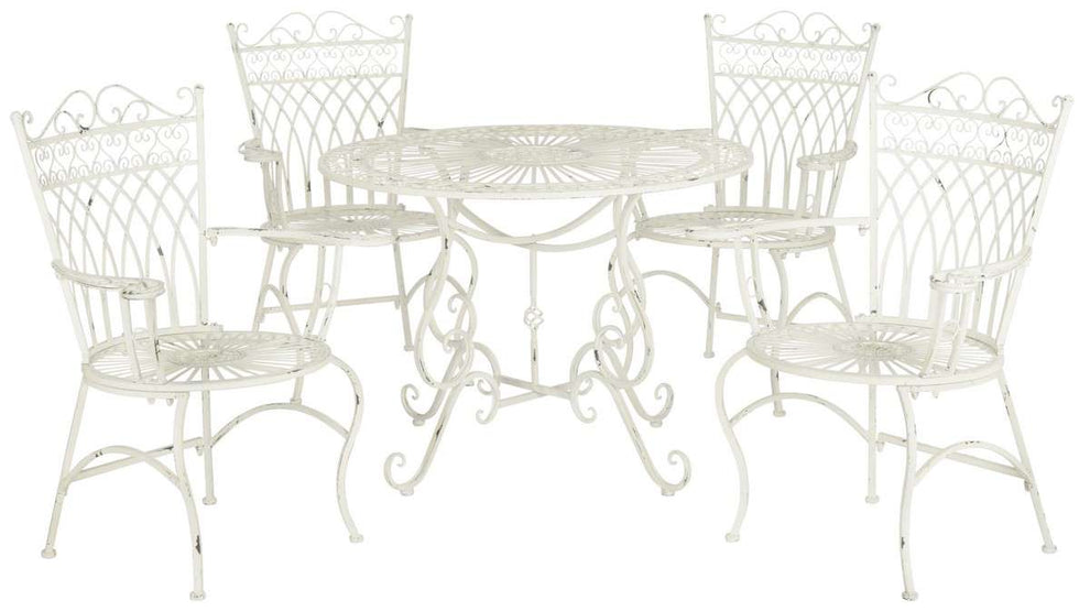 Safavieh Thessaly 5 Piece Set | Outdoor Dining Sets | Modishstore - 2