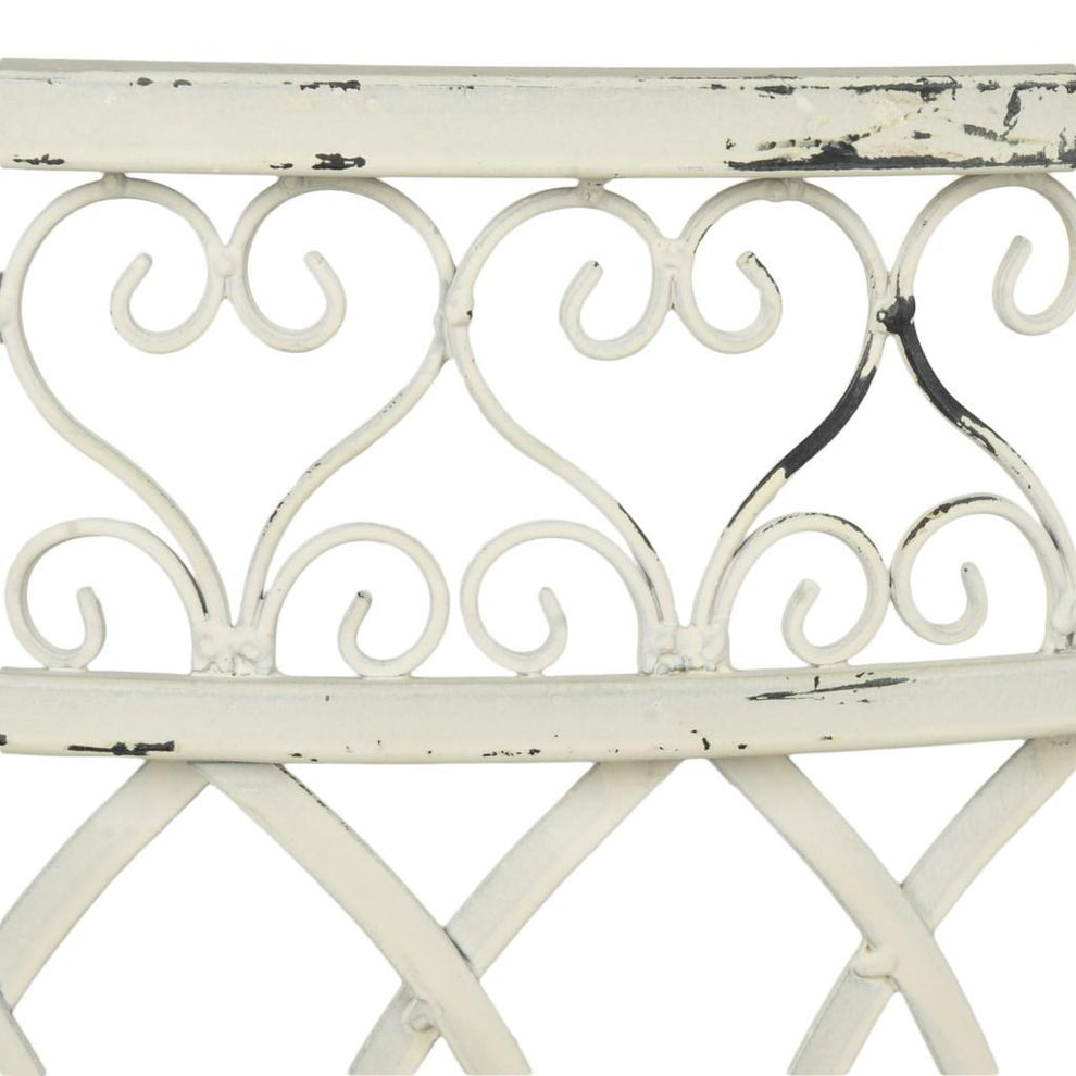 Safavieh Lara Kissing Bench | Outdoor Stools & Benches |  Modishstore  - 3