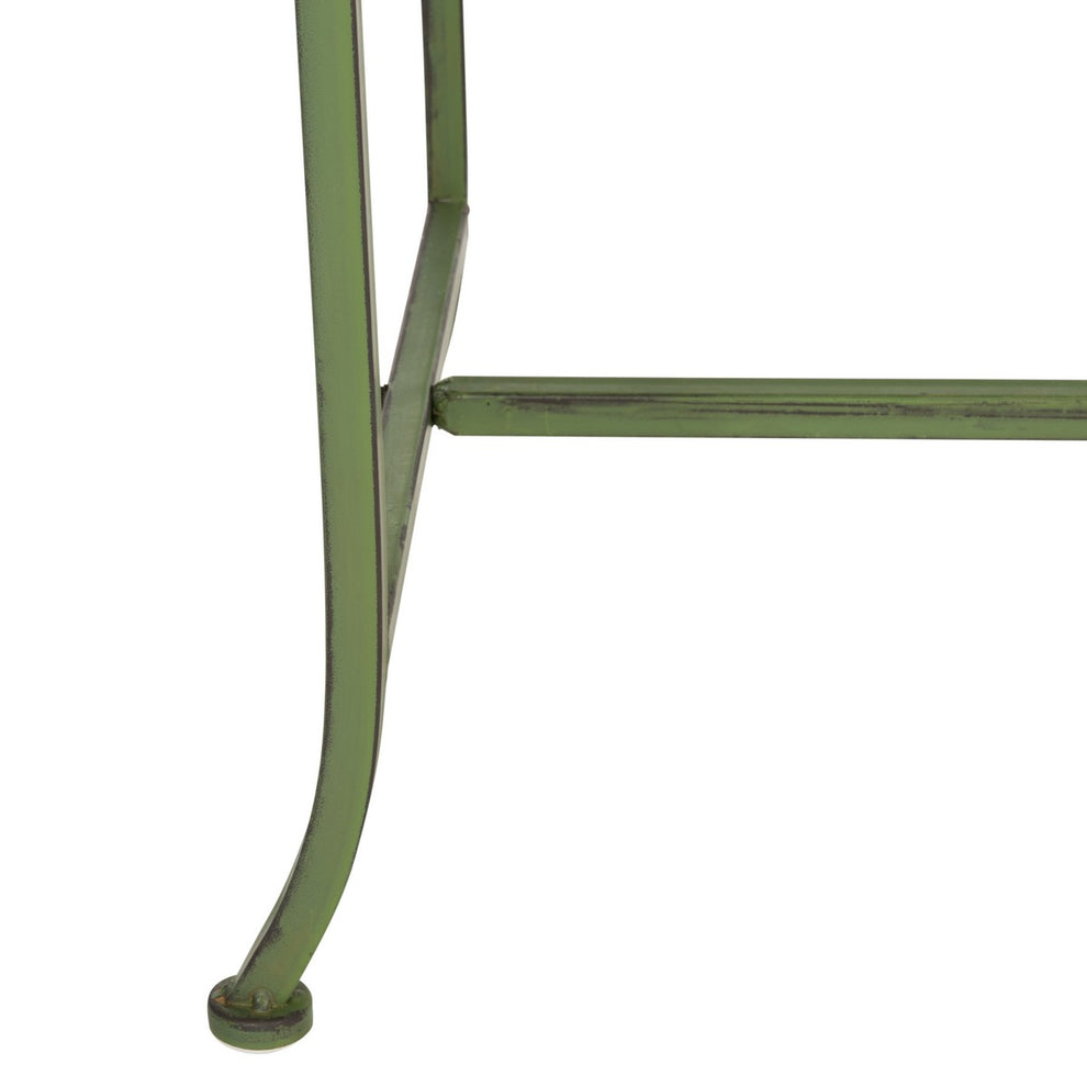 Safavieh Arona Wrought Iron 51-Inch W Outdoor Garden Bench | Outdoor Stools & Benches | Modishstore - 4