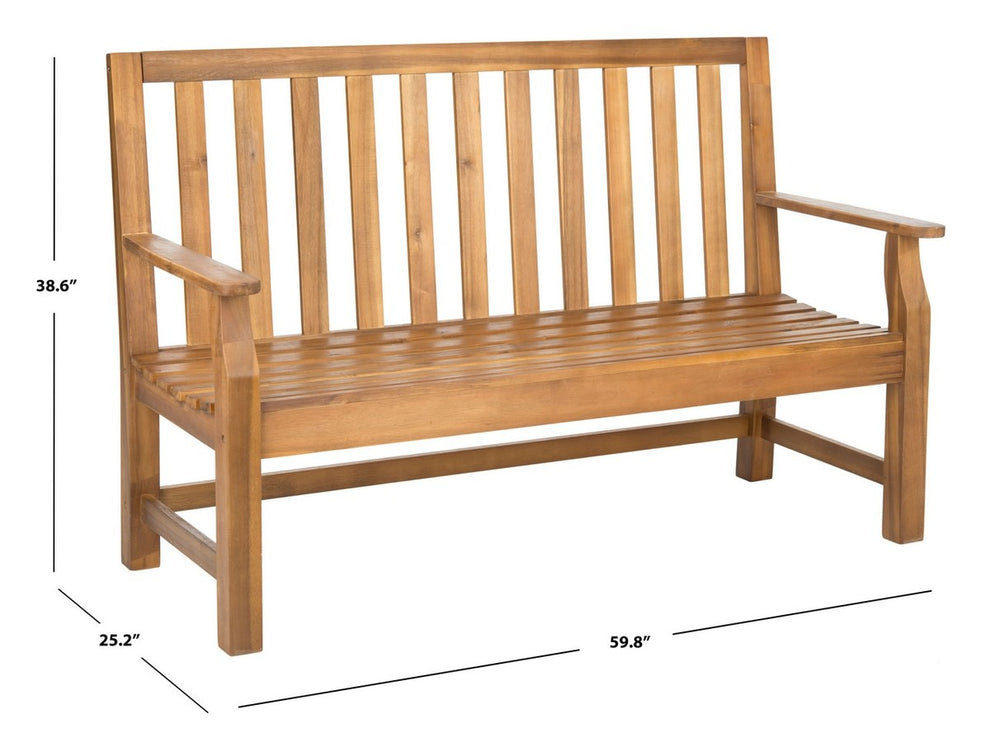 Safavieh Indaka Bench | Outdoor Stools & Benches | Modishstore - 3
