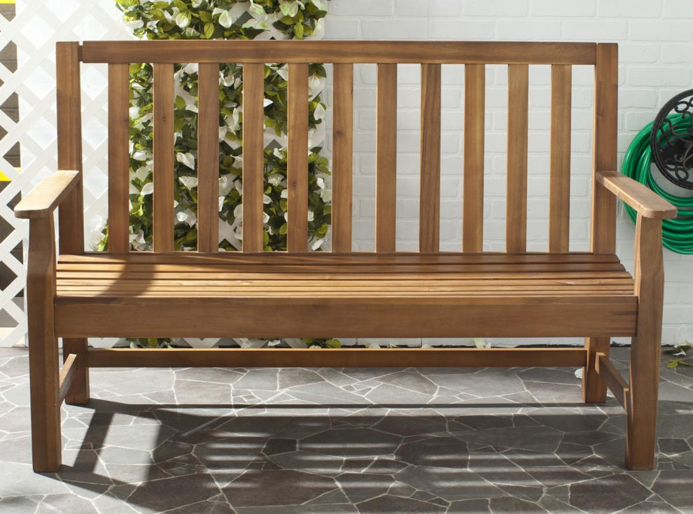 Safavieh Indaka Bench | Outdoor Stools & Benches | Modishstore - 1