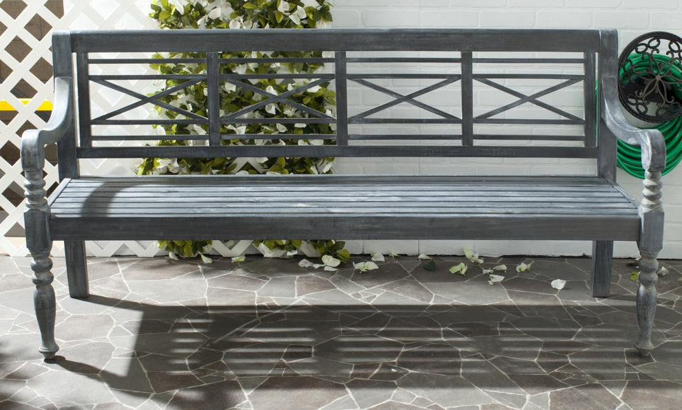 Safavieh Karoo Bench | Outdoor Stools & Benches | Modishstore - 8