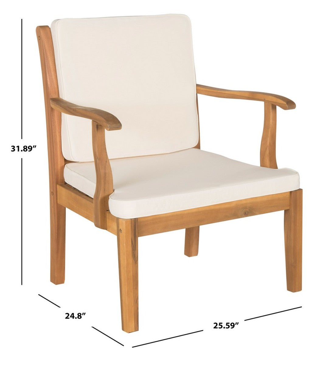 Safavieh Montclair 4Pc Outdoor Living Set | Outdoor Sofas, Loveseats & Sectionals | Modishstore - 3