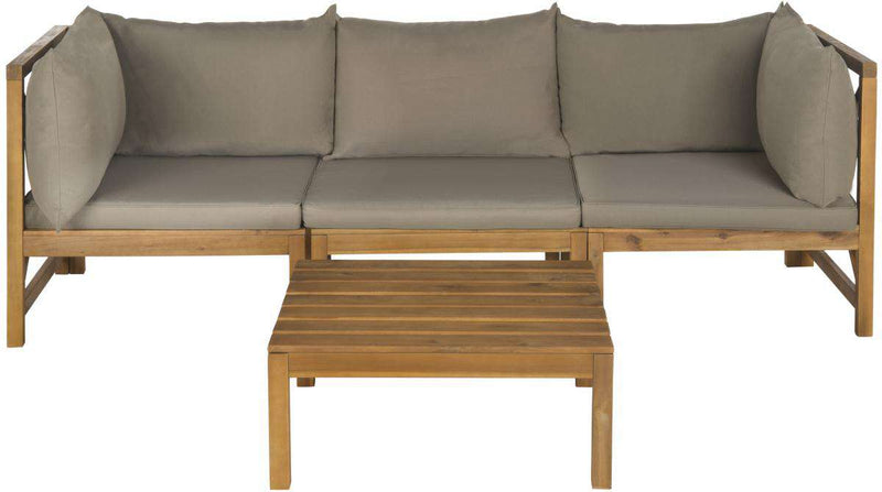 Safavieh Lynwood Modular Outdoor Sectional | Outdoor Sofas, Loveseats & Sectionals | Modishstore - 2