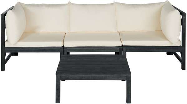 Safavieh Lynwood Modular Outdoor Sectional | Outdoor Sofas, Loveseats & Sectionals | Modishstore - 5