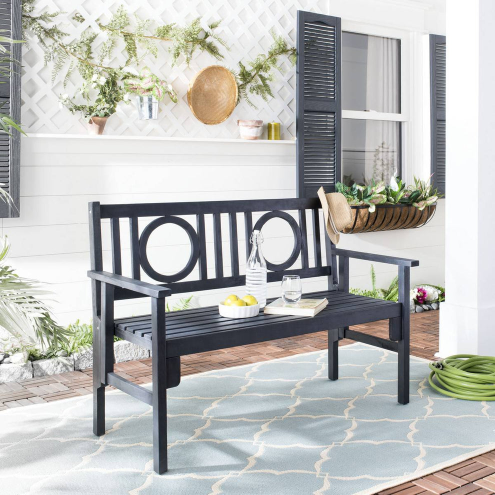 Safavieh Piedmont Folding Bench | Outdoor Stools & Benches |  Modishstore  - 8
